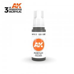 Lead Grey 17ml - 3rd Gen Acrylic AK Interactive AK11023