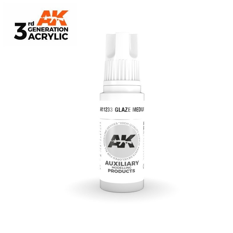 Glaze Medium 17ml - 3rd Gen Acrylic AK Interactive AK11233