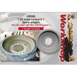 Leopard 1 Spare Wheels, 1/35