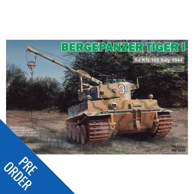 Bergepanzer Tiger I, 1/35